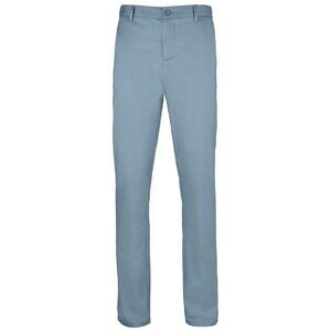SOLS Mens Jared Stretch Slim Suit Trousers / Creamy Dark Blue
